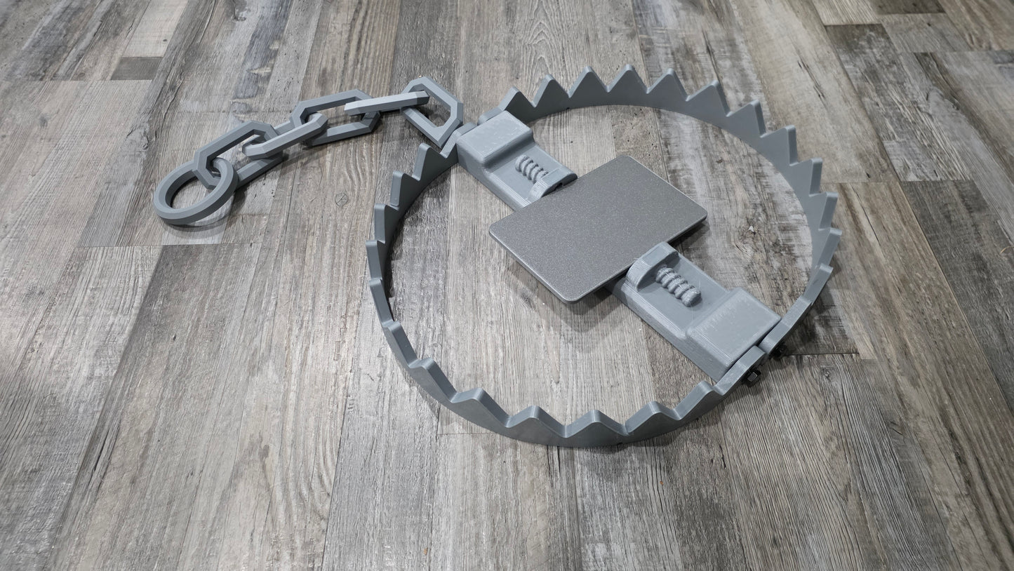 Extra Large 18" - Bear Trap |Great for Halloween | Role Playing | Cosplay | Kids Toys