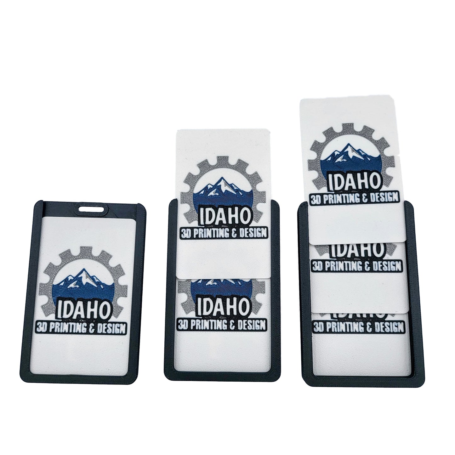 Single RSA Token Holder - Carbon Fiber - Up to 3 Badge Slots