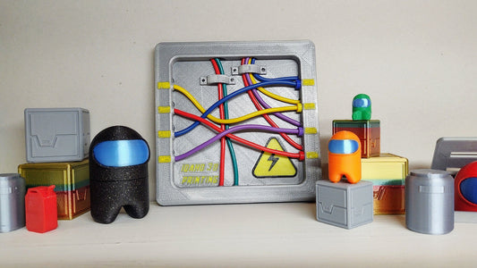 Connect Wiring Puzzle Electrical - Astronaut crewmate