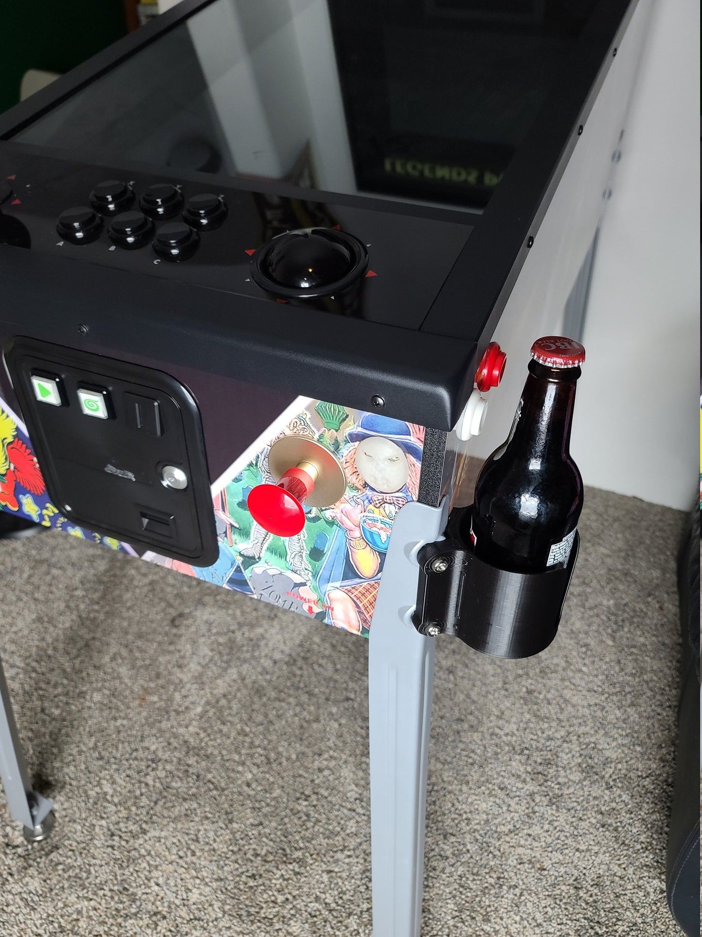 Legends Pinball Drink Holder - AT Games - ALP
