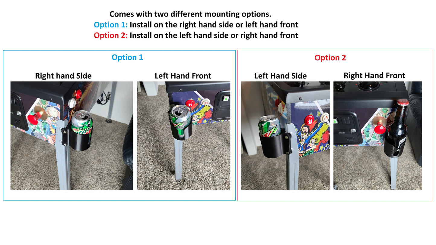 Legends Pinball Drink Holder - AT Games - ALP