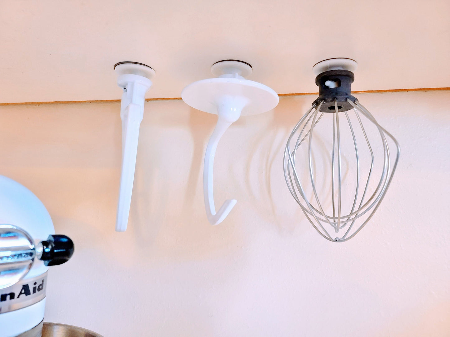 KitchenAid Mixer | Attachment Holder | Space Saver | Organizer Mount | Easy Install