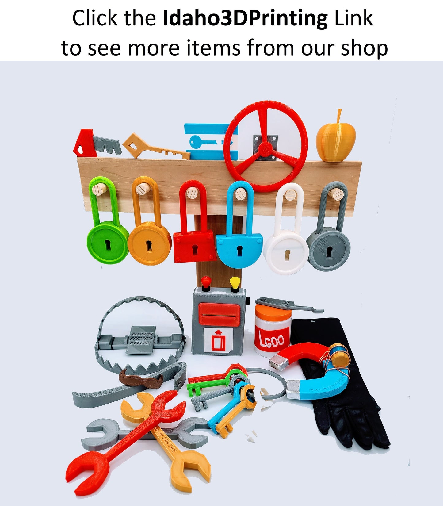 Hello Neighbor - Heavy Duty Crowbar -3D Printed Pretend Play In Real Life *Fan Inspired*