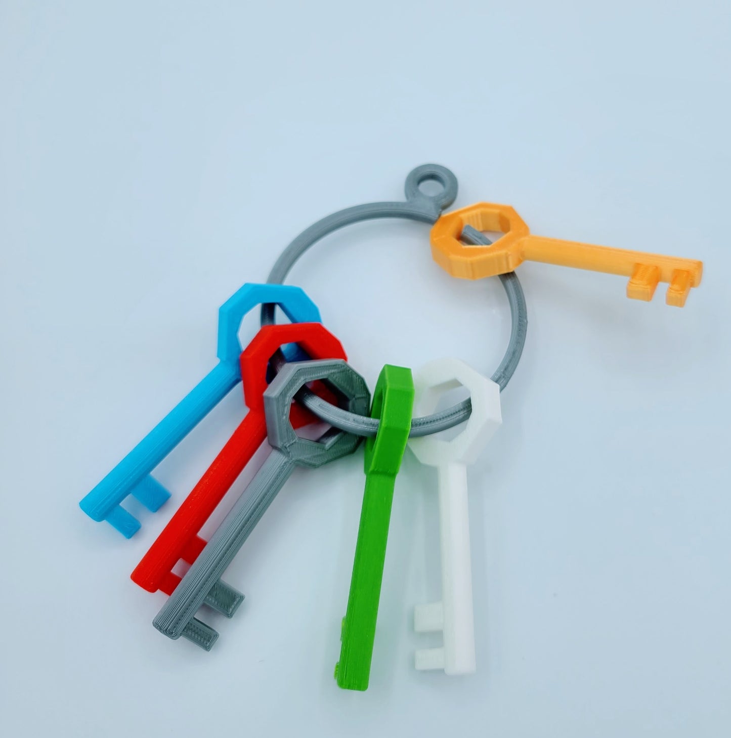 Hello Neighbor - Toy Keys with Keyring for Pretend Play