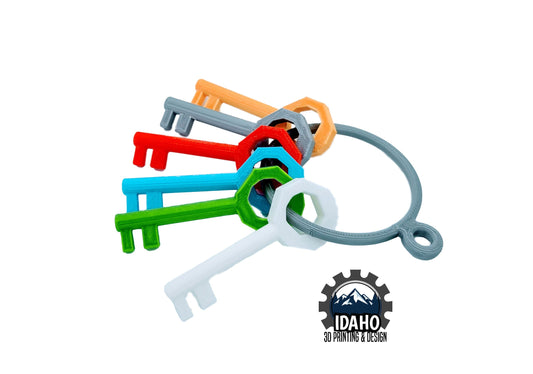 Hello Neighbor - Toy Keys with Keyring for Pretend Play