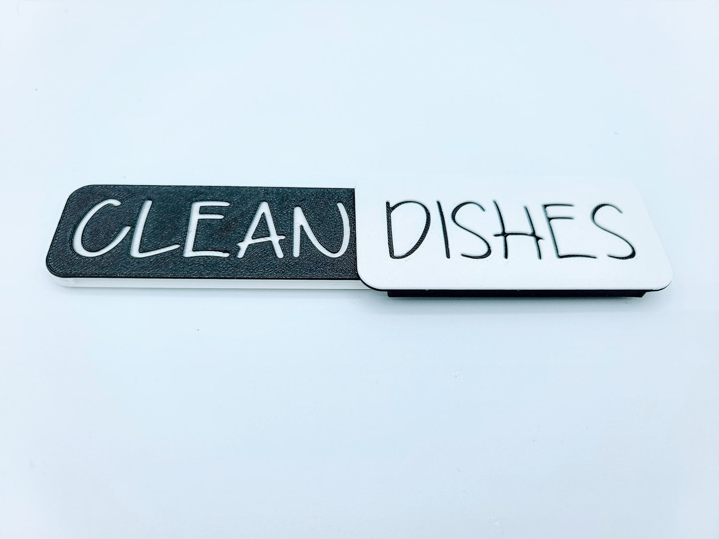 Magnetic Dishwasher Clean or Dirty Sign
