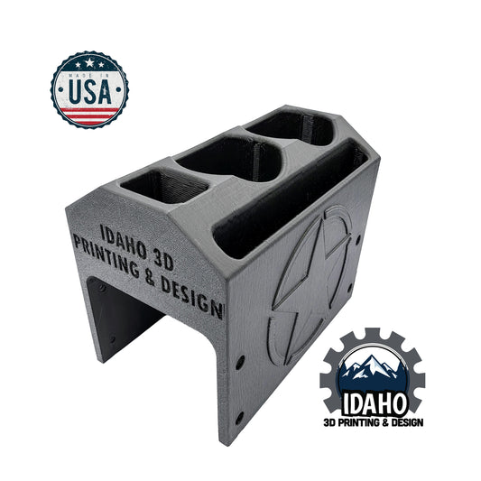 Mini Jeep Cup Holder Center Console - Fits Coolster, Ice Bear, Massimo
