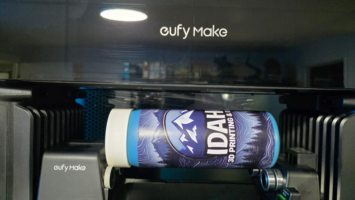 EufyMake E1 Owala FreeSip Bottle Rotary Jig – 24oz, 32oz & 40oz Alignment Holder for UV Printing