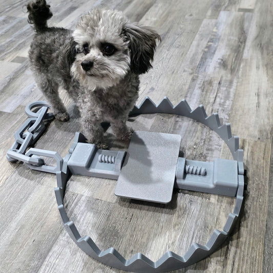Extra Large 18" - Bear Trap |Great for Halloween | Role Playing | Cosplay | Kids Toys
