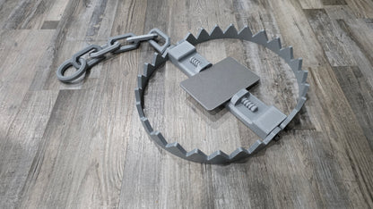 Extra Large 18" - Bear Trap |Great for Halloween | Role Playing | Cosplay | Kids Toys
