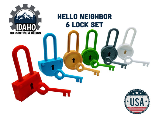 Hello Neighbor - Lock and Key - 6 Pack
