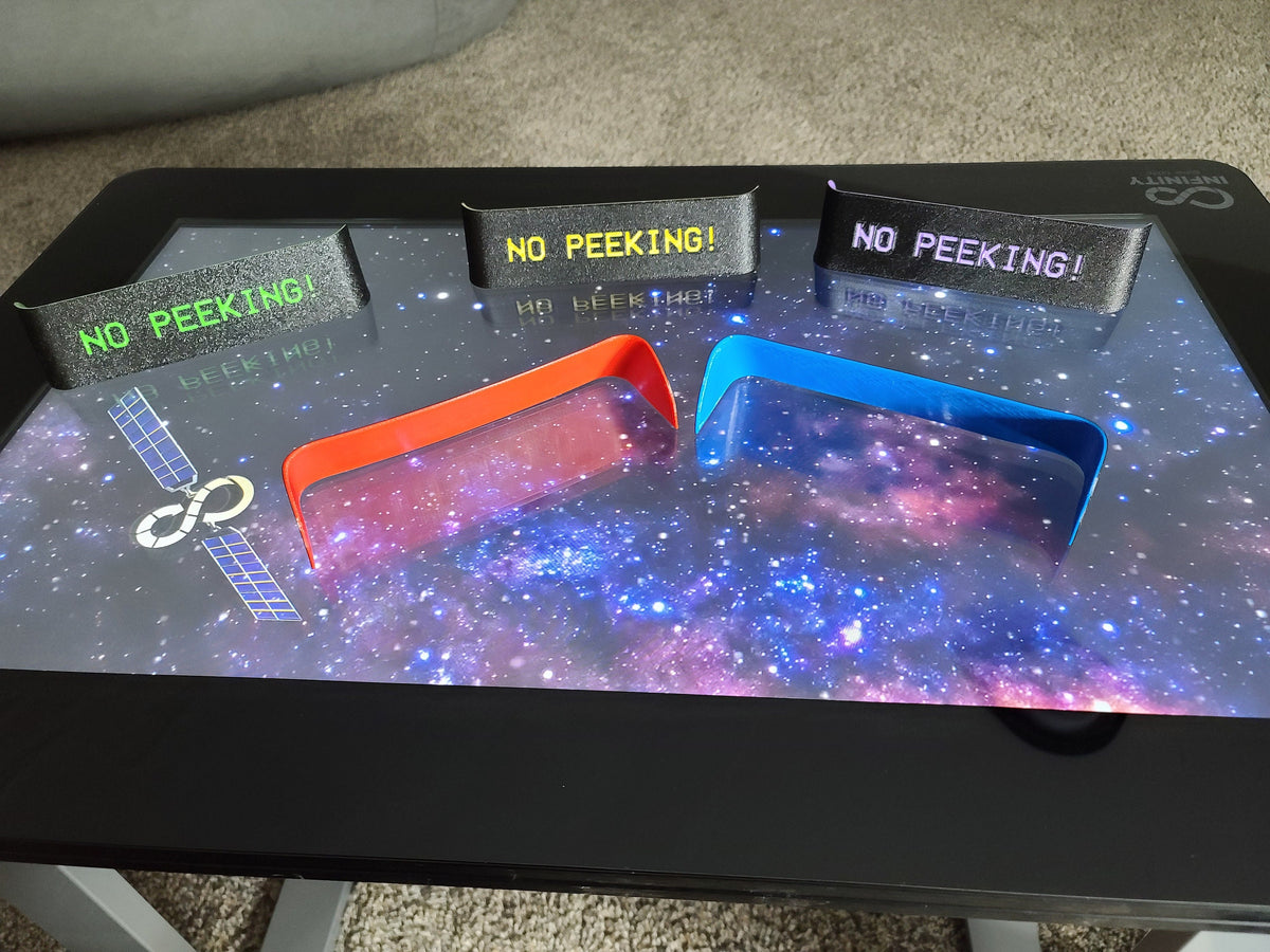 Small Infinity Game Table Arcade1Up Infinity Game Table Screen Blockers - No Peeking, Customized ...